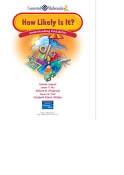 Front cover of How Likely Is It (Connected Mathematics 2) by Susan N. Friel