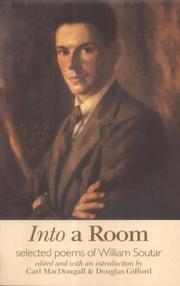 Cover of Into a room by William Soutar
