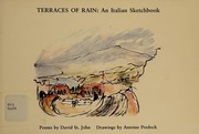 Front cover of Terraces of rain by David St. John