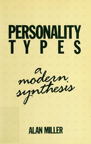 Cover of Personality types by Alan Miller