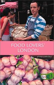 Front cover of Food lovers' London by Jenny Linford