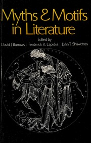 Front cover of Myths and motifs in literature by David J. Burrows