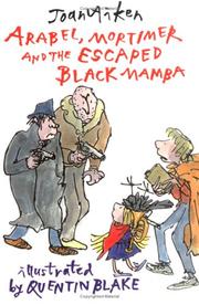 Front cover of Arabel and the escaped black mamba by Joan Aiken