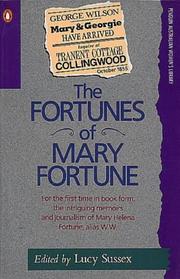 Front cover of The Fortunes of Mary Fortune by Mary Fortune