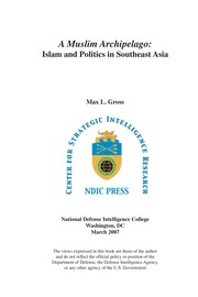 Cover of A Muslim archipelago by Max L. Gross