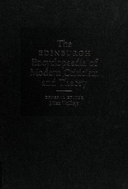 Front cover of The Edinburgh Encyclopedia of Modern Criticism and Theory by Julian Wolfreys