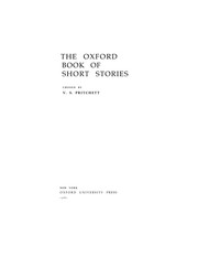 Cover of The Oxford book of short stories by V. S. Pritchett