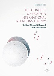 Front cover of The Concept of Truth in International Relations Theory by Matthew Fluck