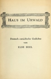 Cover of Haus im Urwald by Else (Lübcke) Seel