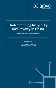 Front cover of Understanding inequality and poverty in China by Guanghua Wan
