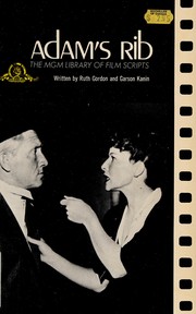 Cover of Adam's rib by Gordon, Ruth