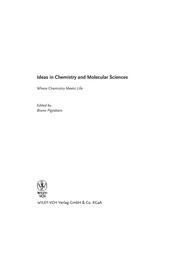 Cover of Ideas in chemistry and molecular sciences by Bruno Pignataro