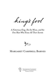 Front cover of The King's Fool by Margaret Campbell
