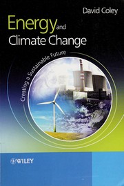 Front cover of Energy and Climate Change by David Coley