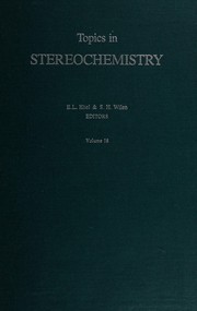 Front cover of Topics In Sterochemistry (Topics in Stereochemistry) by ELIEL