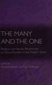 Cover of The many and the one by [name missing]