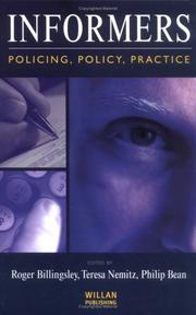 Cover of Informers by Philip Bean