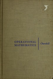 Front cover of Modern operational mathematics in engineering by Ruel Vance Churchill