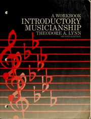 Front cover of Introductory musicianship by Theodore A Lynn