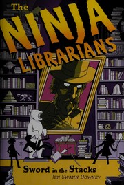 Front cover of Sword in the stacks by Jen Swann Downey