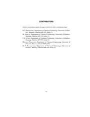Front cover of Advances in chemical engineering by James Wei