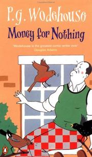 Cover of Money for nothing by P. G. Wodehouse