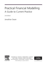 Cover of Practical financial modelling by Swan, Jonathan MBA