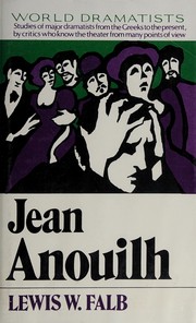 Cover of Jean Anouilh by Lewis W. Falb