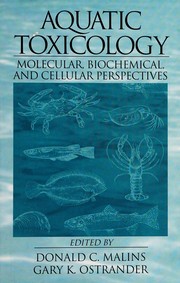 Front cover of Aquatic toxicology by Donald C. Malins