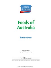 Cover of Foods of Australia by Barbara Sheen