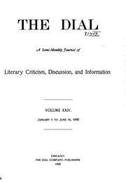 Cover of The dial by Unknown