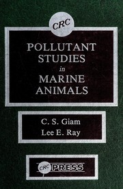 Front cover of Pollutant studies in marine animals by C. S. Giam