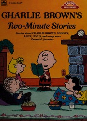 Front cover of Charlie Brown's 2-Minute Stories (Snoopy and Friends) by Golden Books