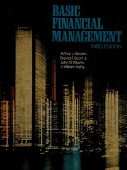 Cover of Basic financial management by Arthur J. Keown