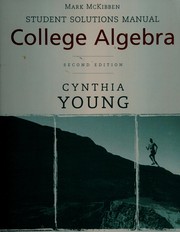 Front cover of Student solutions manual to accompany College algebra by Mark A. McKibben