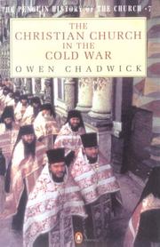 Front cover of The Christian church in the Cold War by Owen Chadwick