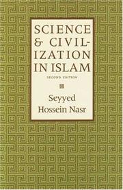 Front cover of Science and civilization in Islam by Seyyed Hossein Nasr