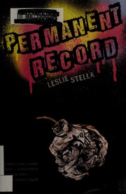 Cover of Permanent record by Leslie Stella