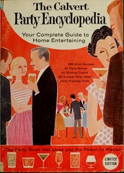 Cover of The Calvert party encyclopedia by Calvert Distillers