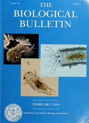 Front cover of The Biological bulletin by Frank Rattray Lillie