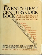 Front cover of The 21st century cookbook by Florence H. Aldrich