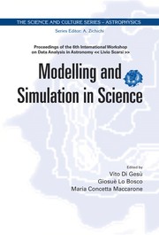 Front cover of Modelling and simulation in science by International Workshop on Data Analysis in Astronomy (6th 2007 Erice, Italy)