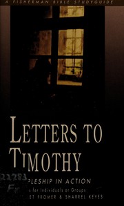 Cover of Letters to Timothy by Margaret Fromer