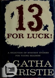 Cover of 13 for luck by Agatha Christie