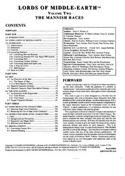 Front cover of Lords of Middle-Earth Vol 2 by Peter C. Fenlon Jr.