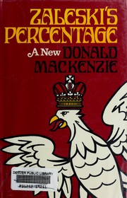 Front cover of Zaleski's percentage by Donald Mackenzie