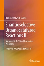 Cover of Enantioselective Organocatalyzed Reactions II by Rainer Mahrwald