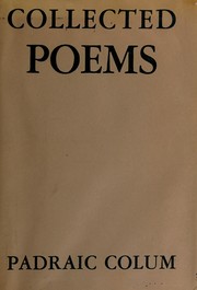 Cover of Collected Poems by Padraic Colum