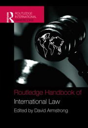 Front cover of Routledge handbook of international law by David Armstrong