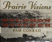 Cover of Prairie visions by Pam Conrad